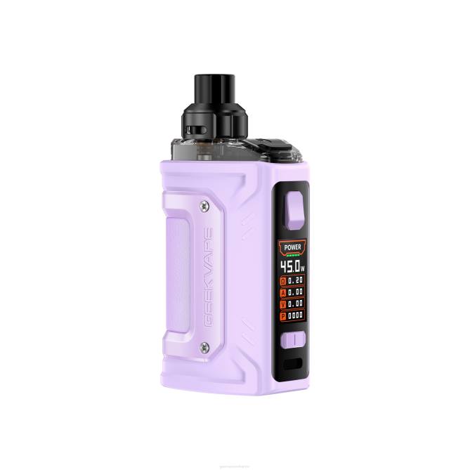 GeekVape H45 Classic (Aegis Hero 2 Classic) Pod Kit 1400mAh 4ml Lavender 4N8N108 GeekVape Clearance