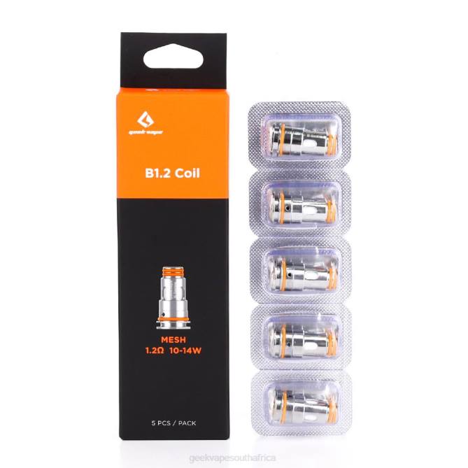 GeekVape 5pcs/Pack B Series Coil B1.2 OHM 4N8N12 Geekvape South Africa