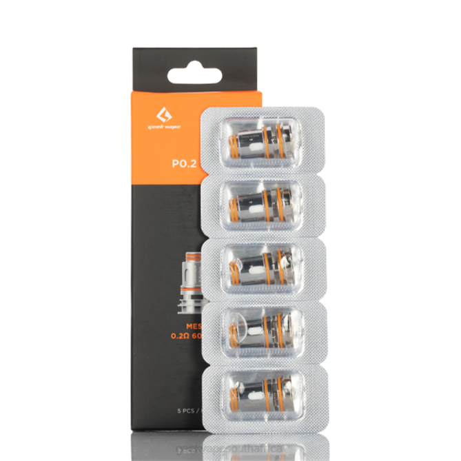 GeekVape 5pcs/Pack P Series Coil P0.2 OHM 4N8N13 GeekVape Cape Town